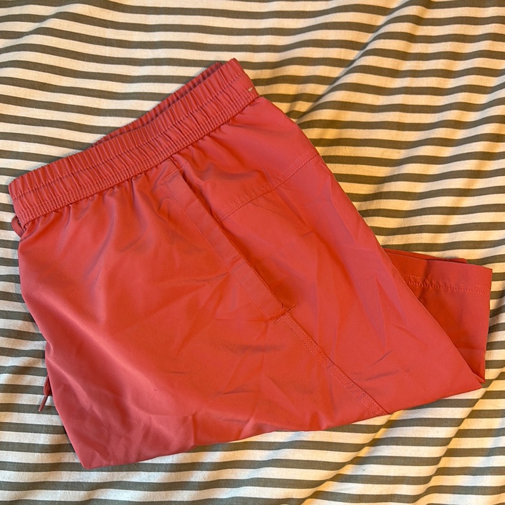 Men’s Nike Form Shorts: Coral Athletic Shorts